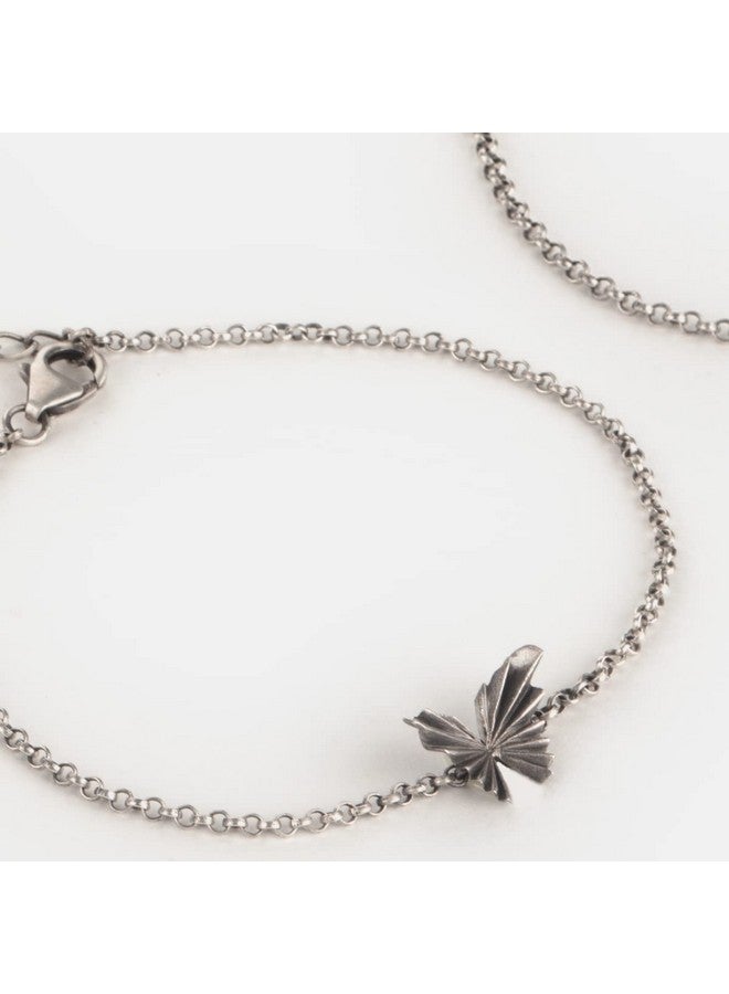 Shaya by CaratLane Oxidised Chasing My Constant Endeavours Mini Butterfly Anklets in 925 Silver For Girls and Women - Image 5