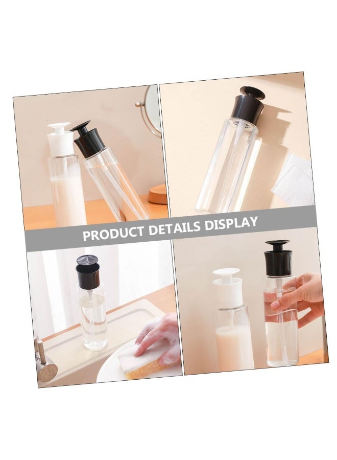 2-Pack Travel Lotion Dispenser Pump Bottles, Push-Type PP Liquid Dispensers, Compact Little Bottles for Travel, Easy Dispensing, Convenient for Lotions, Liquids, and More - Image 5