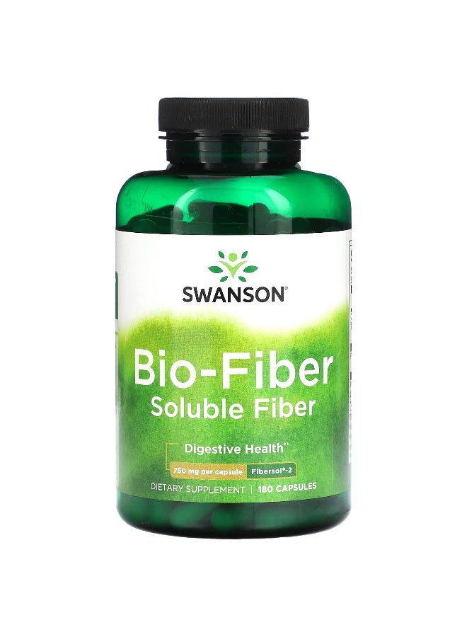SWANSON سوانسون، بايو-ألياف، 750 ملغ، 180 كبسولة - Image 1
