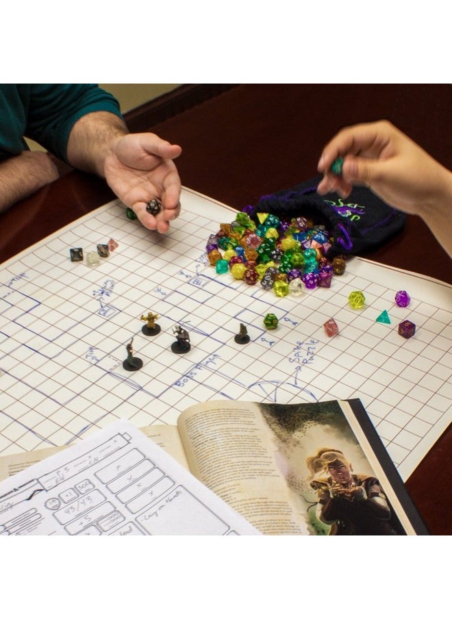 Wiz Dice Wiz Dice Series II 100+ Pack of Random Polyhedral Dice - 15 Guaranteed Sets of Random Colors  - Image 4