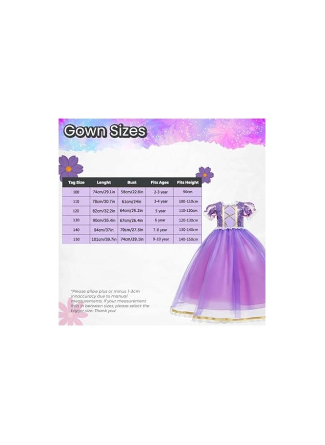 Home Smart Home Smart Queen Costume Dress for Girls Elegant Princess Dress for Party Favor or Any Special Occasion  - Image 3