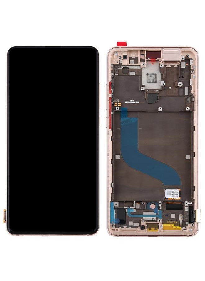Replacement OLED LCD Screen for Xiaomi Redmi K20 / Redmi K20 Pro / 9T Pro Digitizer Full Assembly with Frame Gold