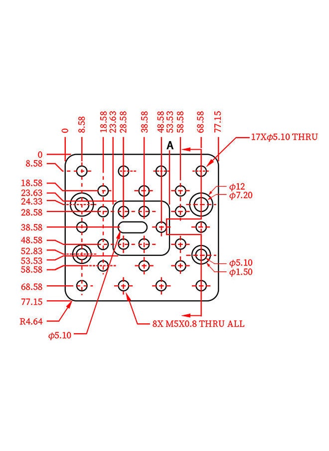 Two Trees TwoTrees 500mm 4080U Aluminum Linear Guide Slide DIY CNC Router Parts for 3D Printer Engraving Machine  - Image 2