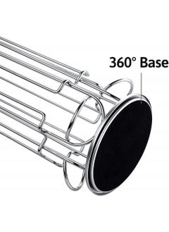 Bincoo Coffee Metal Storage Rack Silver 0.4kg, Coffee Pod Holder Coffee Pods Storage Organizer Stand, No Assembly Required  - Image 3