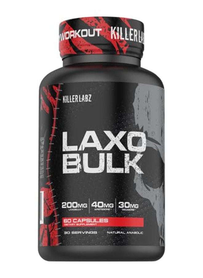 KILLER LABZ KILLER LABZ Laxo Bulk | 200mg Laxobulk | 40mg Apisterone | 30mg Decasorb | 60 كبسولة  - Image 1