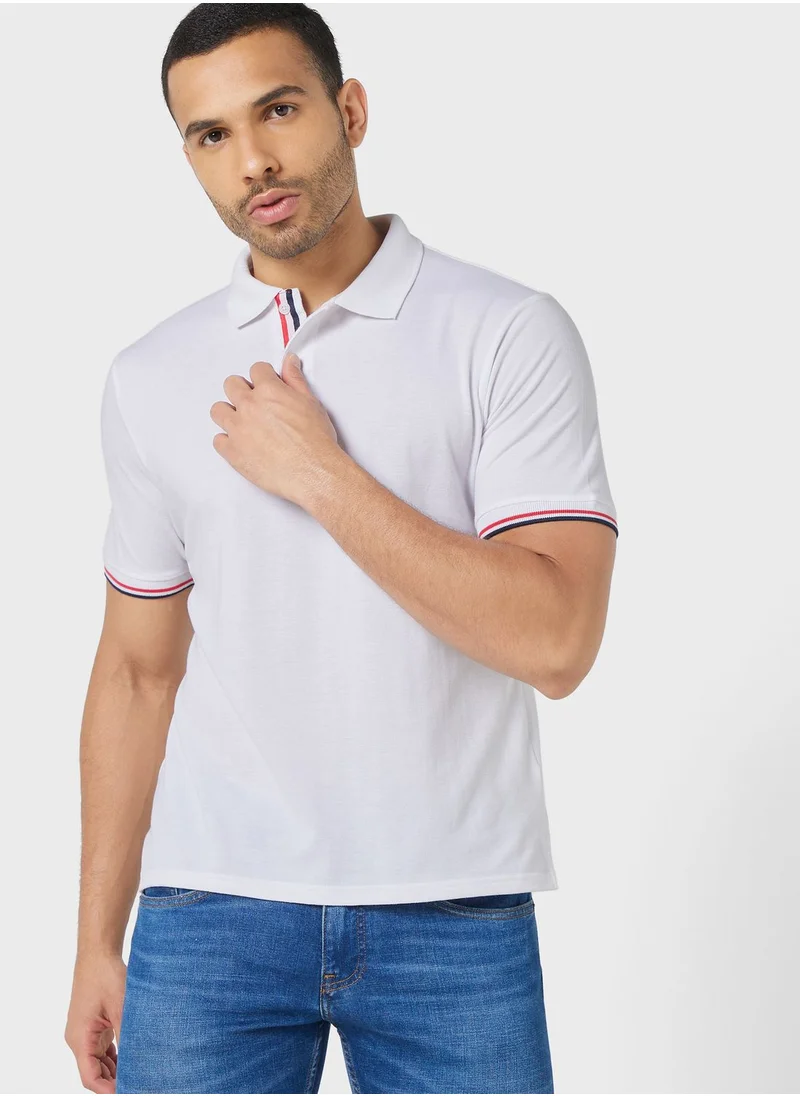 Seventy Five Tipping Polo Shirt