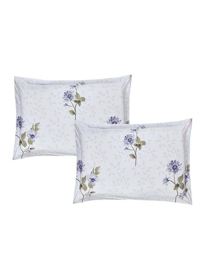 ليفور طقم لحاف من هورس  كلاسيك قطن فاخر 100٪ بنقشة الزهور 8قطع - Image 4