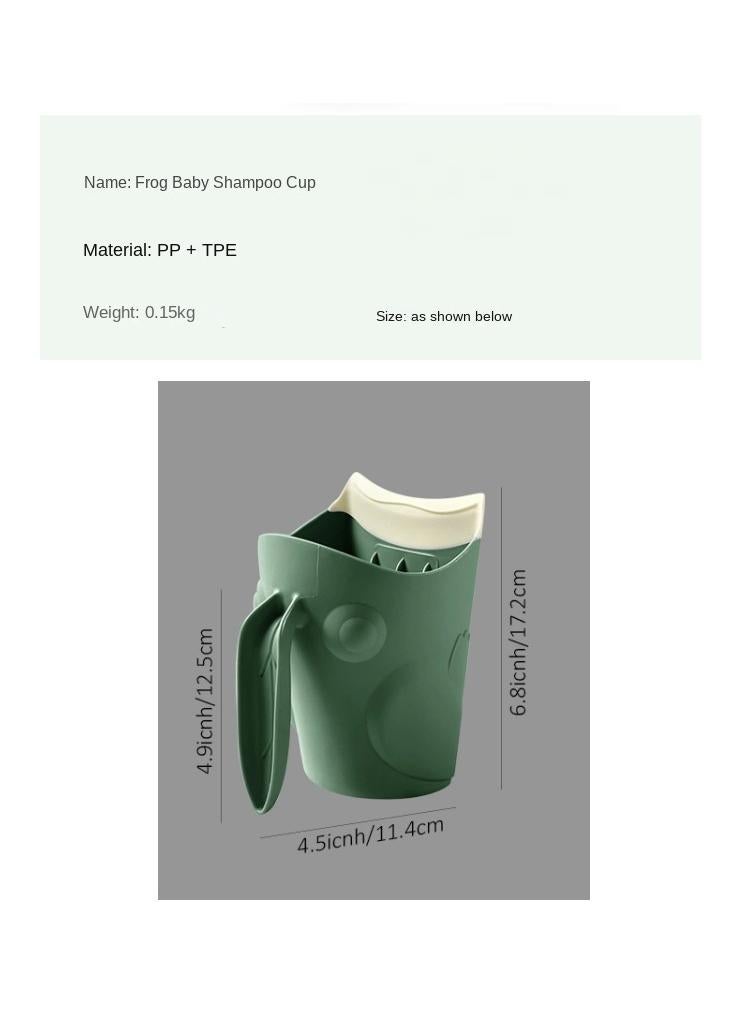 general Frog Designed Bath Shower Cup - Image 3