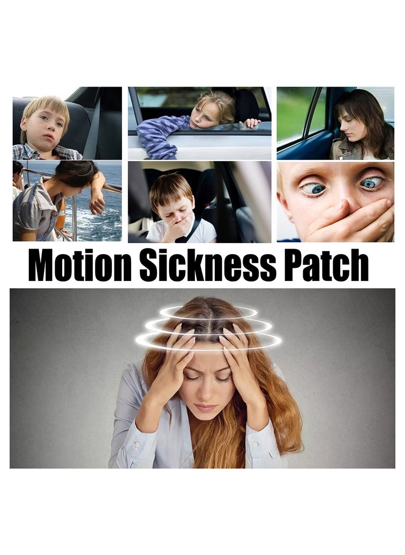 SOUTH MOON - Motion Sickness Patch, Fast Acting Non Drowsy Sea Sickness Patch Behind Ear for Kids and Adults, Relieves Tinnitus & Motion Sickness 36 Pieces - Image 1