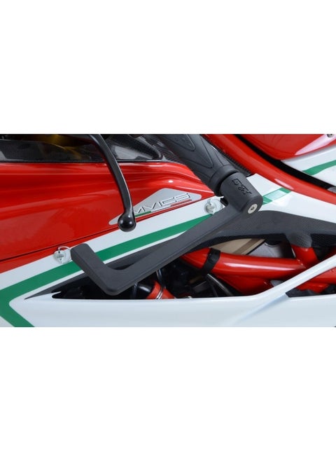 R And G Moulded Lever Guard Black For Yamaha Tenere 700 '19-, Tenere 700 World Raid '22-, Tenere 700 Rally '21-  And  Kymco Vsr125(I) '19