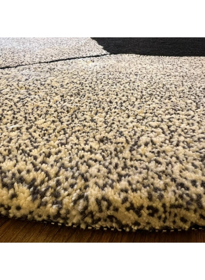 Carpetivity Football-Themed Kids Carpet – soft tufted rug designed for children’s rooms, perfect for bedrooms and playrooms. Dry clean only.  - Image 3