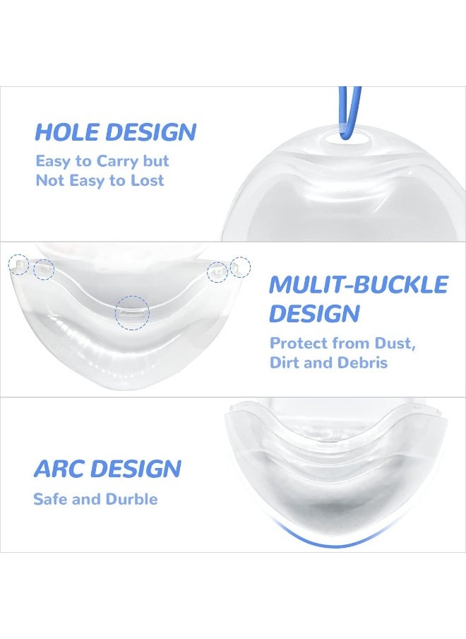 Dummy Case, 5 Pack Transparent Pacifier Soother Pod Holder Box for Kids, Storage Nipple Shield Safe BPA-Free Travel and Home - pzsku/ZDFB54FA8DBAB2AC43E45Z/45/_/1720102354/8edbdcee-7047-4fe6-afb8-26bc093bebb6