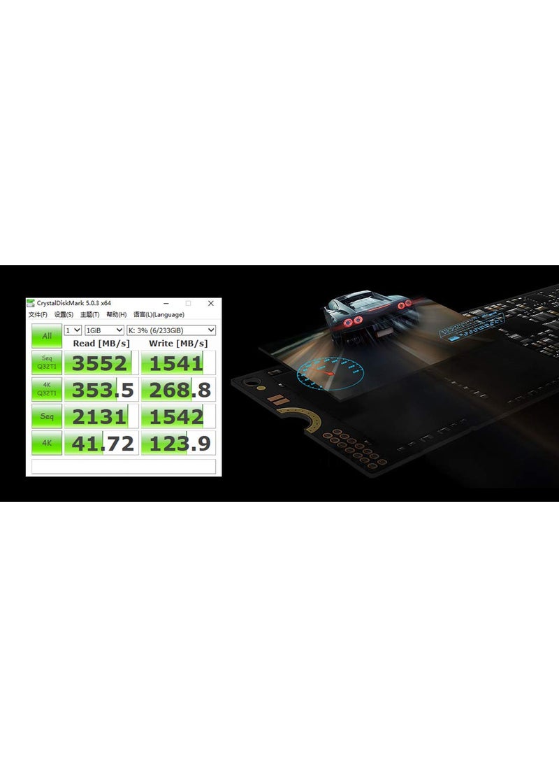 EZDIY-FAB EZDIY-FAB NVME PCIe 4.0 Adapter, M.2 NVME SSD to PCI Express Adapter with Heat Sink, Only Support PCIe x16 Slot,Support M.2 SSD 2230 2242 2260 2280  - Image 5