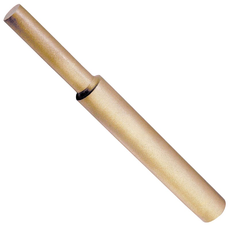 CS Unitec | EX301-020UB | Non-Sparking & Non-Magnetic Copper Beryllium Cylindrical Drift Punch Striking Tool. 5-3/4" Long, 3/8" Head. Corrosion-Resistant. TUV Certified. - Image 1