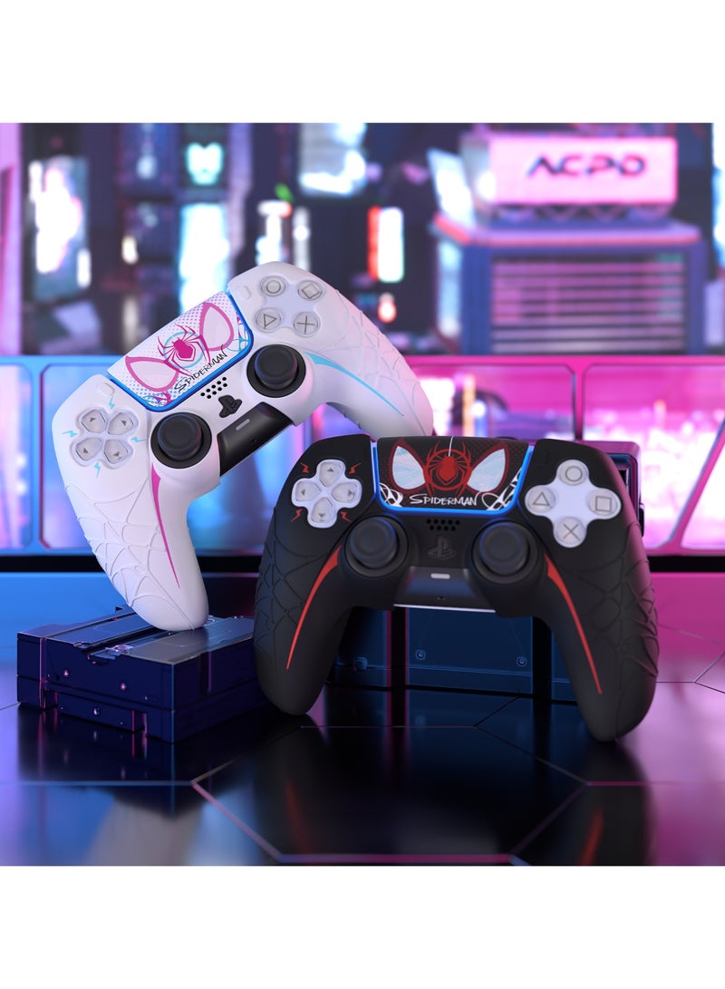 general PS5 Controller Case Spider-Man Silicone Case National Tour PS5 Gamepad All-Inclusive Anti-Drop Soft Shell Joystick Cap - Image 2