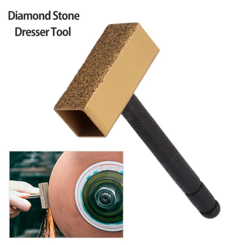 1 Piece Grinding Wheel Dresser Diamond Grinding Wheel Dresser Stone Bench Grinder Dressing Tool for Truing Grinding Deburring - Image 3