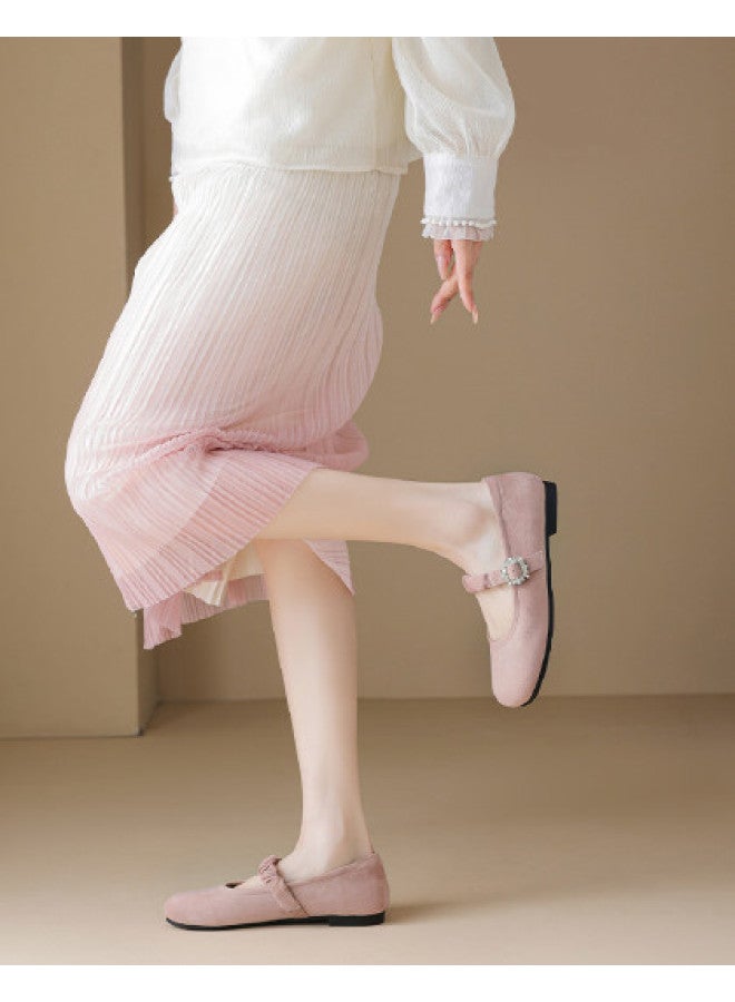 15MINS Spring-summer 2025 New Sweet Flat Mary Jane Shoes In Candy Colors - Lightweight Comfortable Women's Loafers - Image 1
