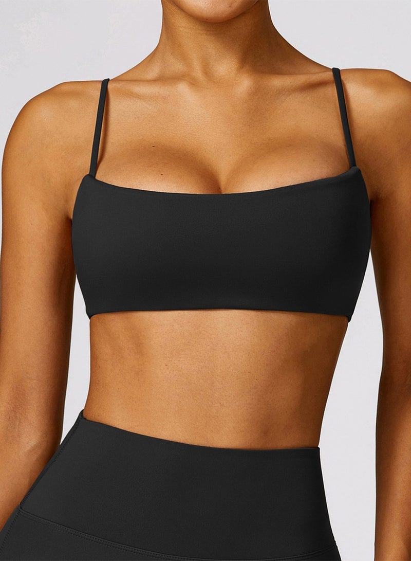 general 2 Piece Yoga Set Gym Sportswear Women Workout Clothing Sport Bra Push Up Flared Leggings Fitness Suits  - Image 4