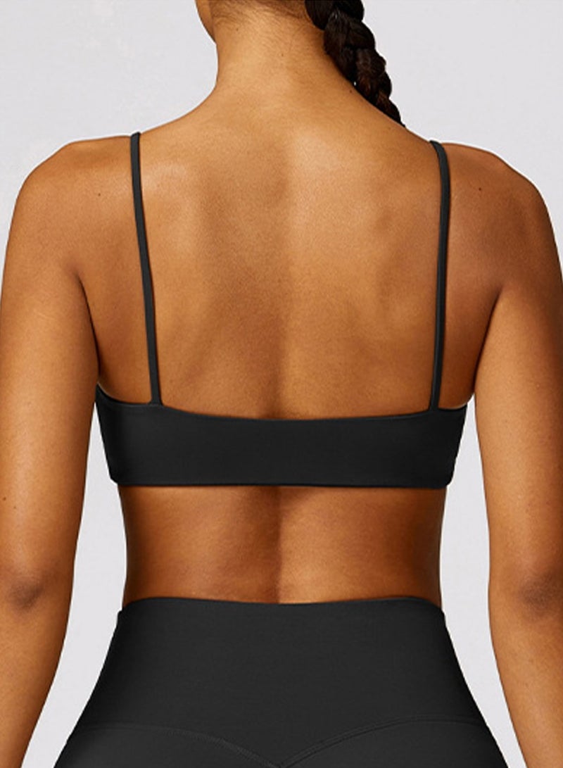 general 2 Piece Yoga Set Gym Sportswear Women Workout Clothing Sport Bra Push Up Flared Leggings Fitness Suits  - Image 5