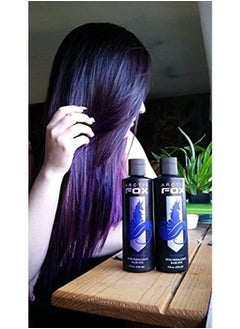 ARCTIC FOX Vegan and Cruelty-Free Semi-Permanent Hair Color Dye (8 Fl Oz, VIOLET DREAM)  - Image 3