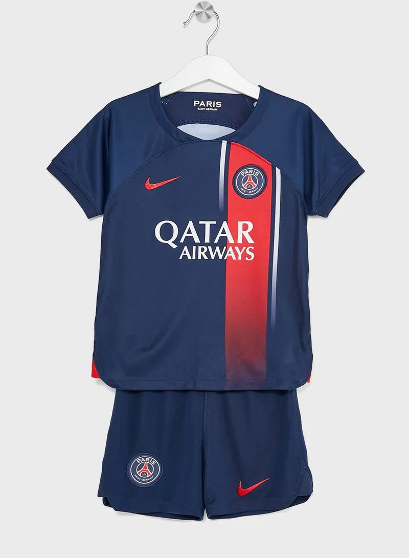 Nike Kids Paris Saint Germain Dri-Fit Home Kit