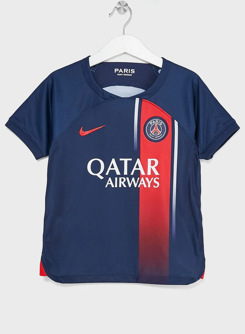 Nike Kids Paris Saint Germain Dri-Fit Home Kit