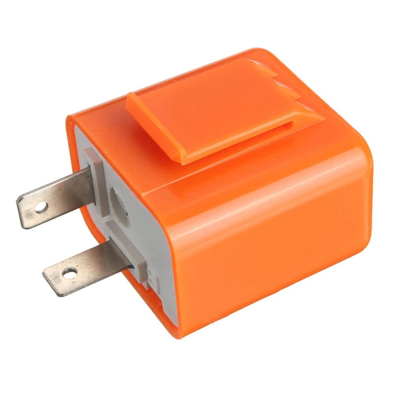 2 إشارة LED دراجة نارية دبوس فلاشر التتابع 12 فولت سرعة قابلة للتعديل 20X - Image 3