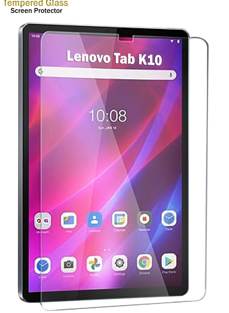 Lenovo Tab K10 10.3 inches Tempered glass Screen Protector - Clear - Image 1