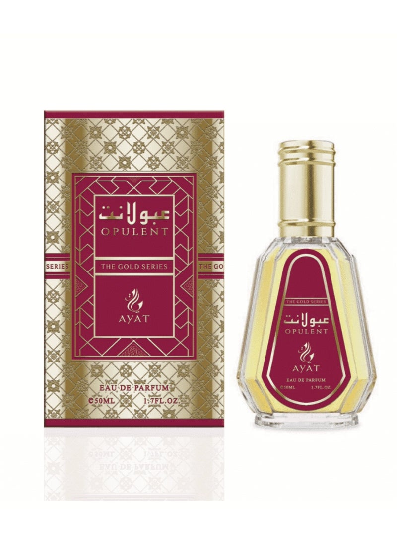 Ayat Perfumes Opulent Eau de Parfum 50 ml – Orange, Pear & Vanilla Orchid – Amber Gourmand, Long-Lasting Unisex Arabian Perfume, Made in Dubai - Image 2
