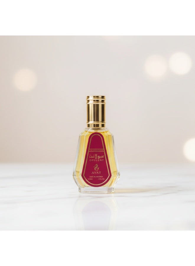 Ayat Perfumes Opulent Eau de Parfum 50 ml – Orange, Pear & Vanilla Orchid – Amber Gourmand, Long-Lasting Unisex Arabian Perfume, Made in Dubai - Image 5