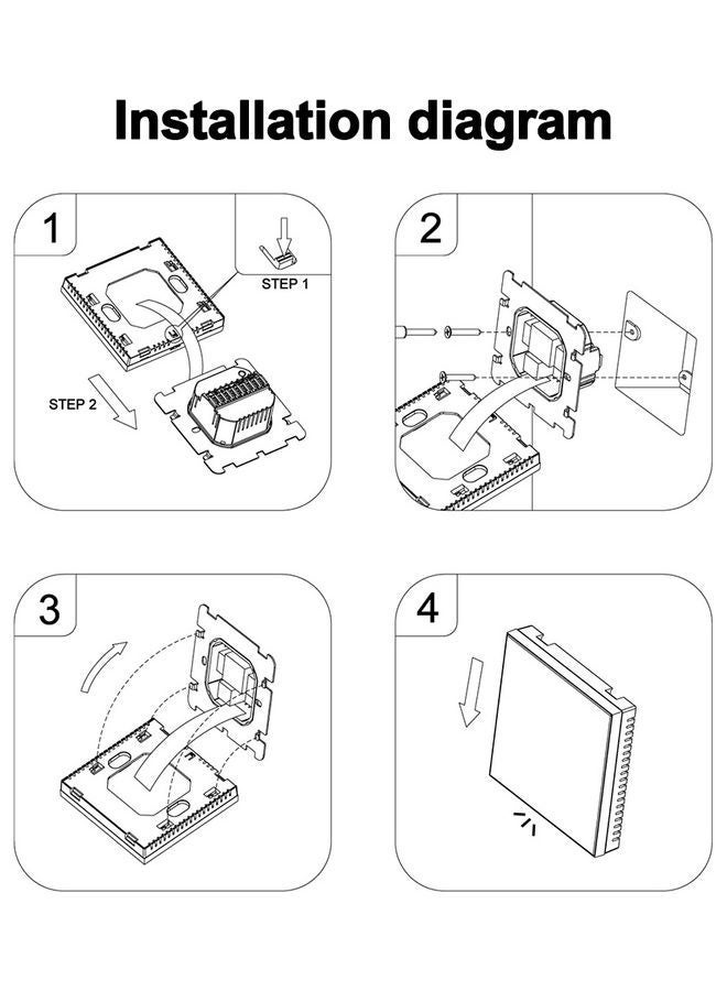 NIBEMINENT Water Heating Thermostat White - Image 3