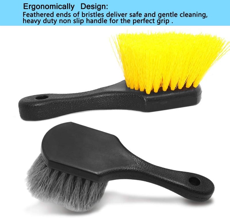 FineGood 2 Set Wheel & Tire Brush Cleaner - Image 5