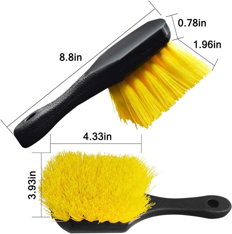 FineGood 2 Set Wheel & Tire Brush Cleaner - Image 3