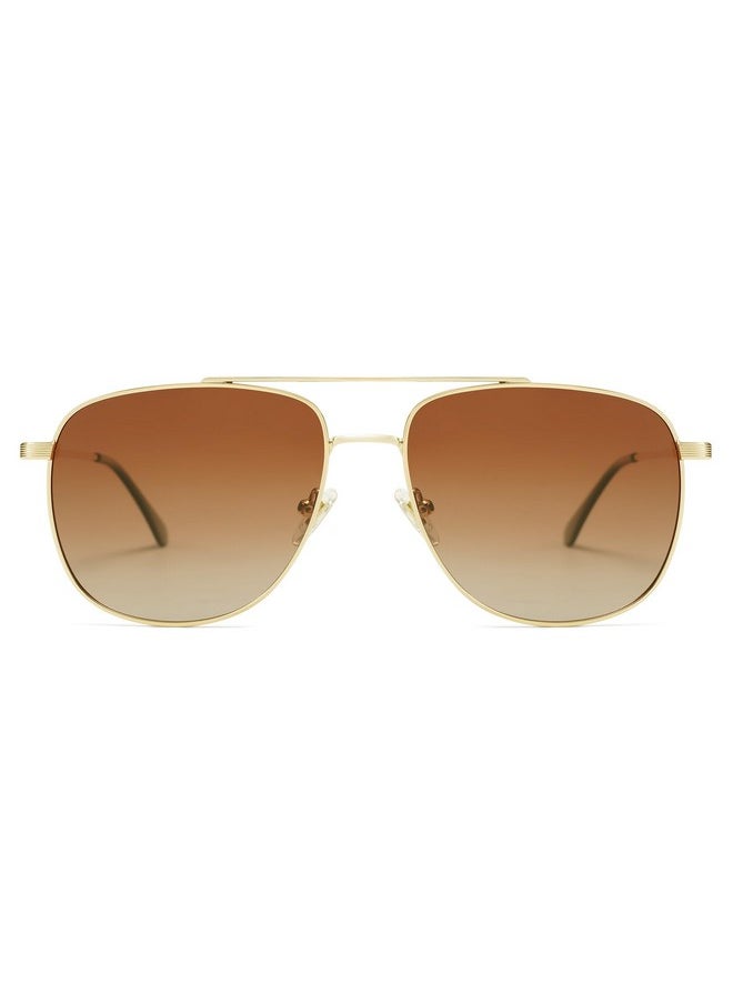 Sojos Polarized Aviator Sunglasses Womens Men Trendy Designer Shades Sj1218Brown  - Image 3