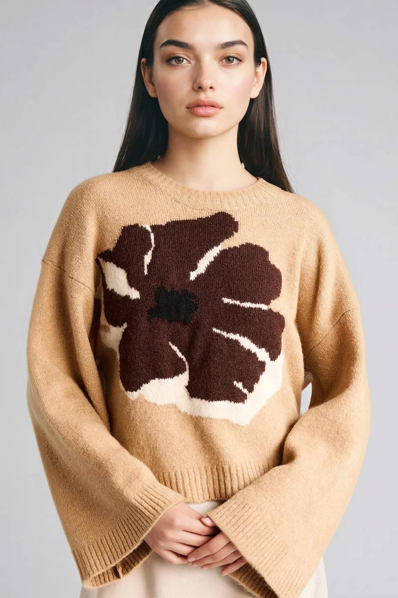 DeFacto Regular Fit Crew Neck Pullover