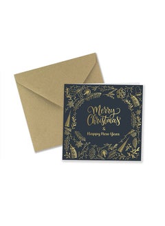 Share the Love Merry Christmas and Happy New Year Greeting Card - Beautiful Festive Greeting for the Holiday Season  - Image 1