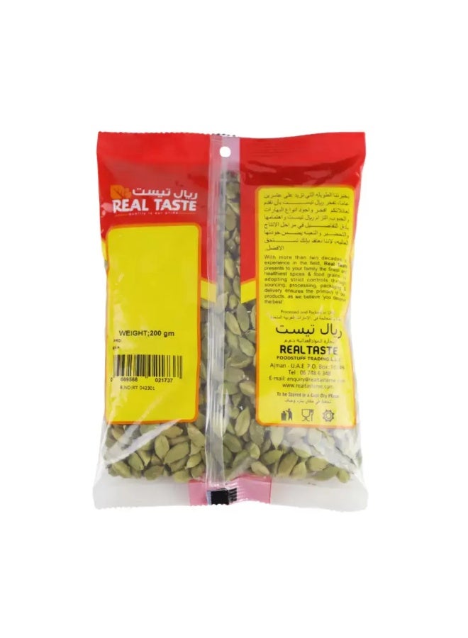 Real Taste بذور الهيل الأخضر بنكهة حقيقية - 200 جرام - Image 2