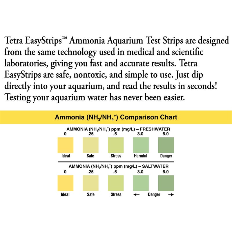 Tetra EasyStrips, Complete Aquarium Test Strips, Water Testing, 25 Count - Image 5