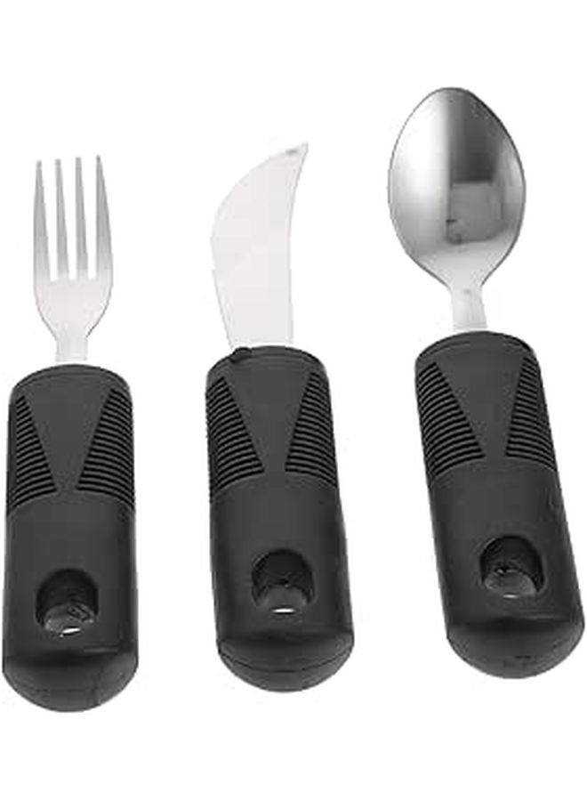Adaptive Cutlery Set Non Slip Tableware for Elderly Disabled Lightweight Durable Easy to Clean - Image 1