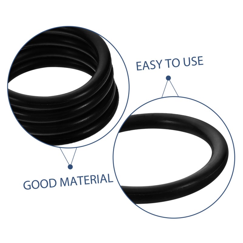6pcs Hydraulic Seal Replacement Kit for 3 Ton Floor Jack Repair Automotive Tools - Image 4