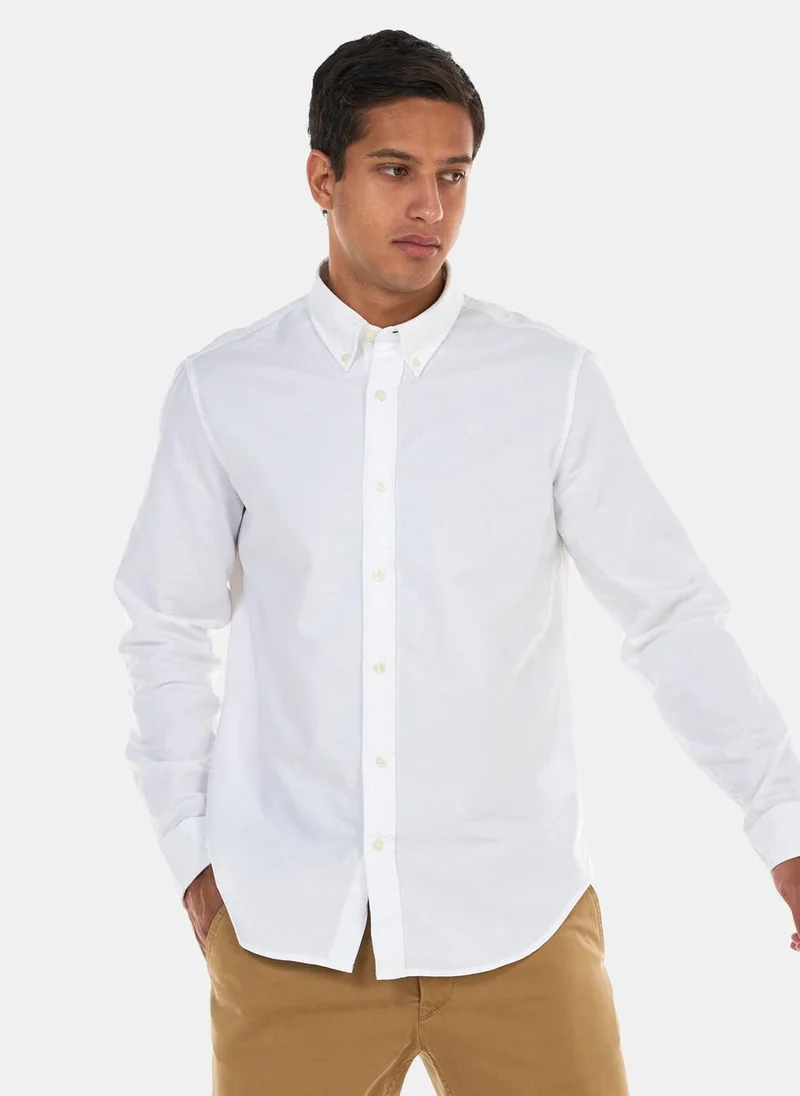 Timberland Men's Oxford Long-Sleeve Shirt