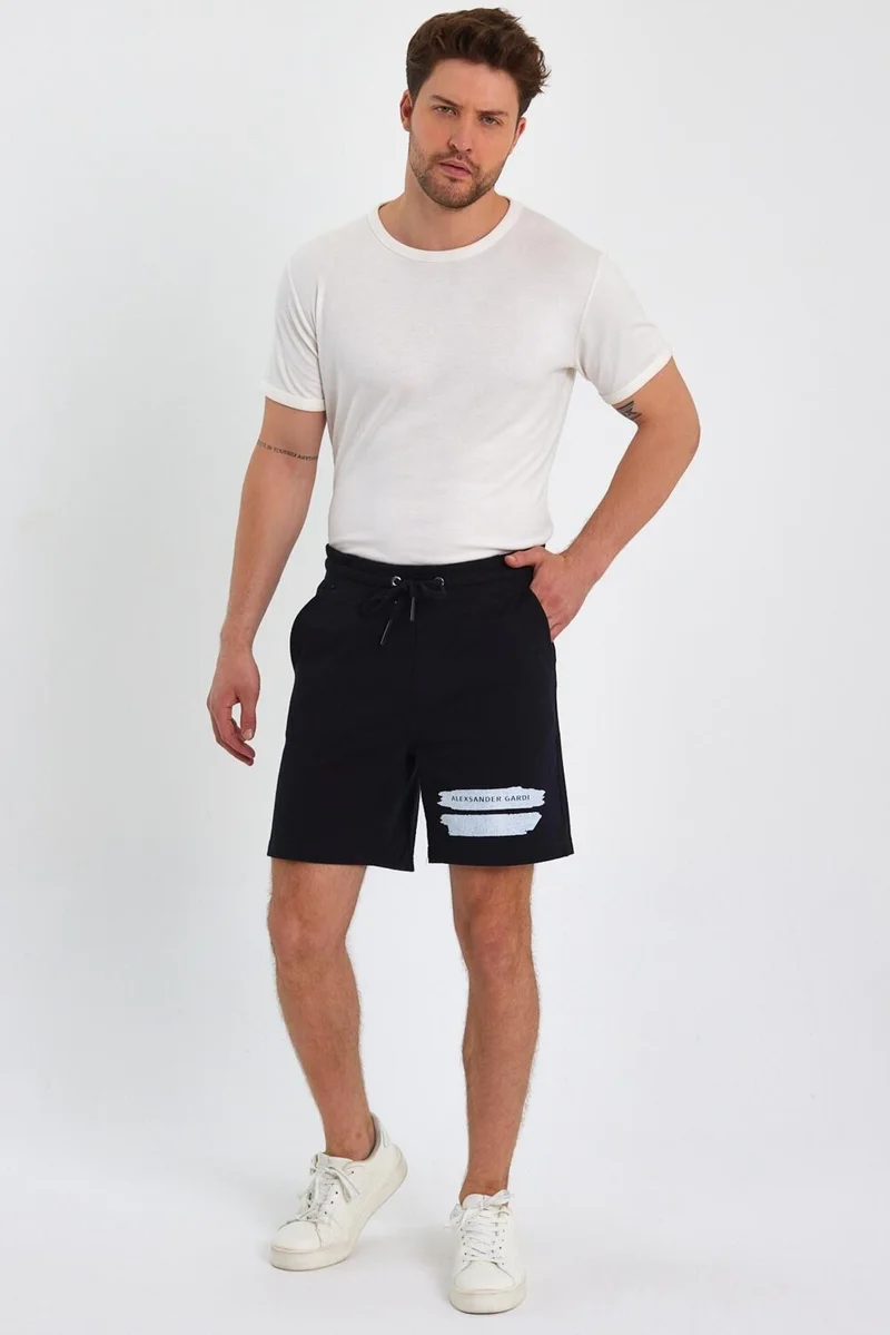 Alexandergardi Alexandergardı Tie Waist Printed Shorts (E23-0018)