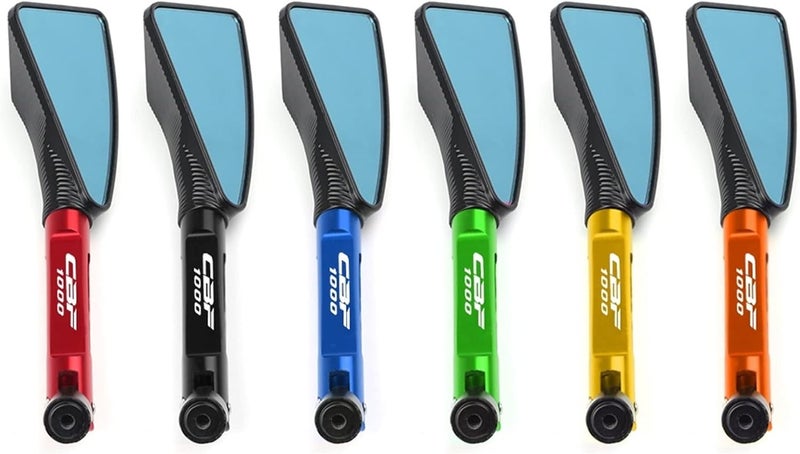 QASULER Universal Motorcycle Rearview Mirrors - Image 4