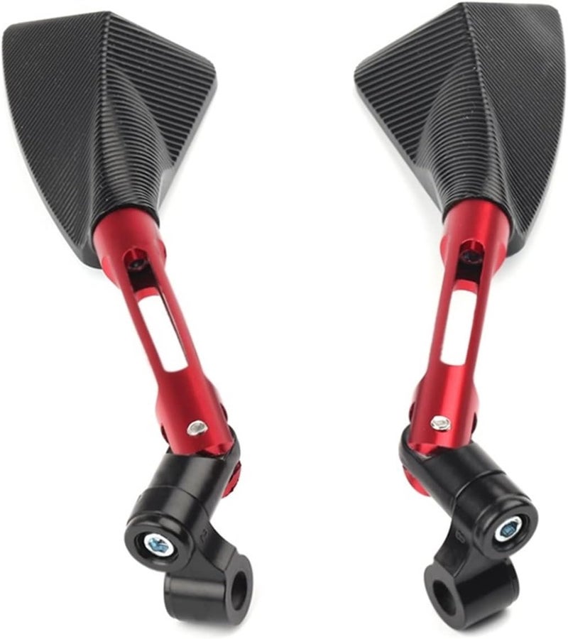QASULER Universal Motorcycle Rearview Mirrors - Image 3