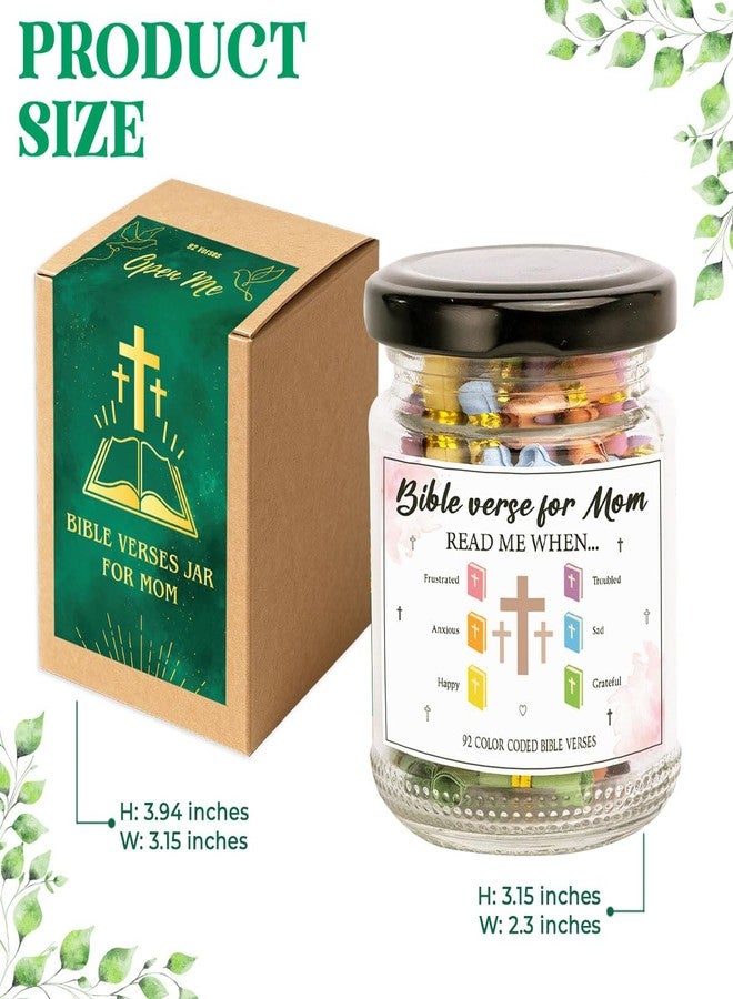 Musemory Mother Day, Christian Gifts for Mom, Birthday Gifts for Mom, Best Gift For Mom From Daughters, Son, Mothers Day Gift, Bible Verse Jar for Mommy - Image 3