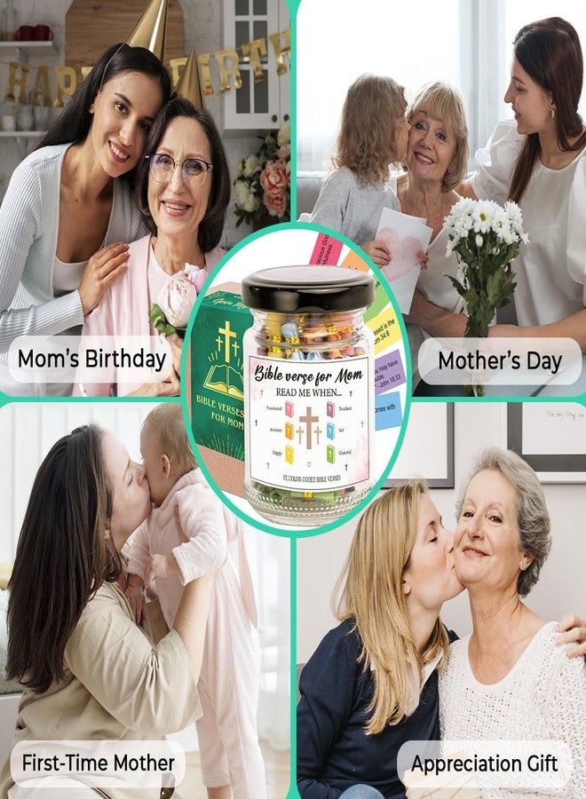 Musemory Mother Day, Christian Gifts for Mom, Birthday Gifts for Mom, Best Gift For Mom From Daughters, Son, Mothers Day Gift, Bible Verse Jar for Mommy - Image 4
