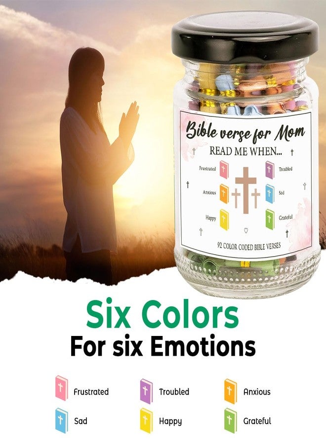 Musemory Mother Day, Christian Gifts for Mom, Birthday Gifts for Mom, Best Gift For Mom From Daughters, Son, Mothers Day Gift, Bible Verse Jar for Mommy - Image 5