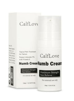 Numb Cream for Skin Topical Fast Acting Tattoo Numbing Cream for Deep Pain Relief Before Tattoos 10 ml