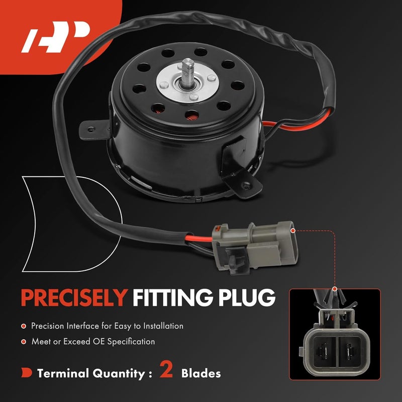 A-Premium Radiator Fan Cooling Motor for Hyundai Santa Fe 2001-2006 - Image 2