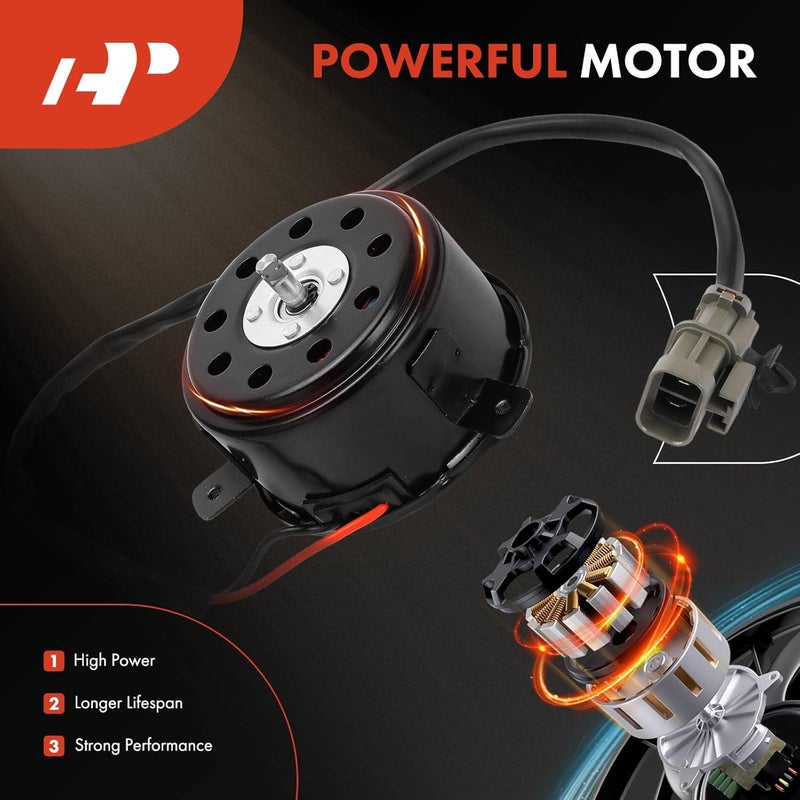 A-Premium Radiator Fan Cooling Motor for Hyundai Santa Fe 2001-2006 - Image 3